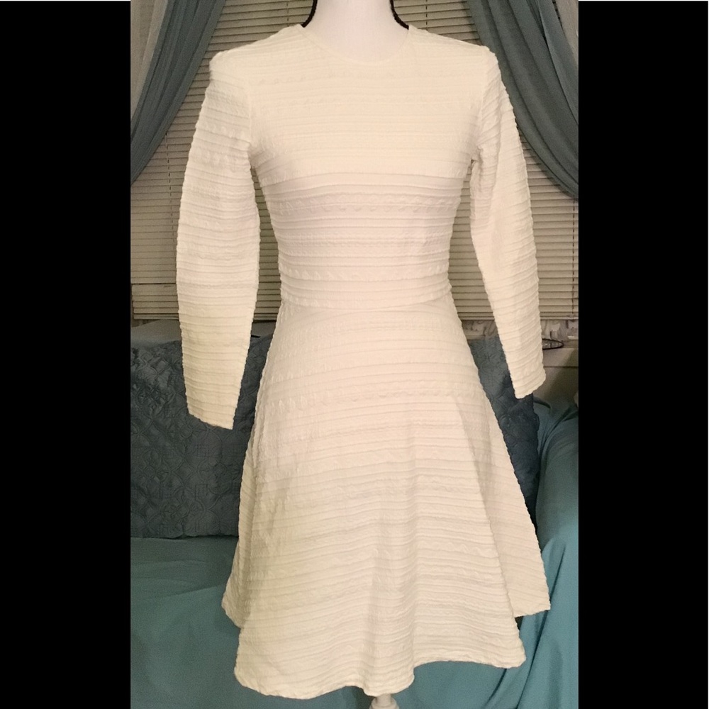 ✅Shoshanna cream dress size 2